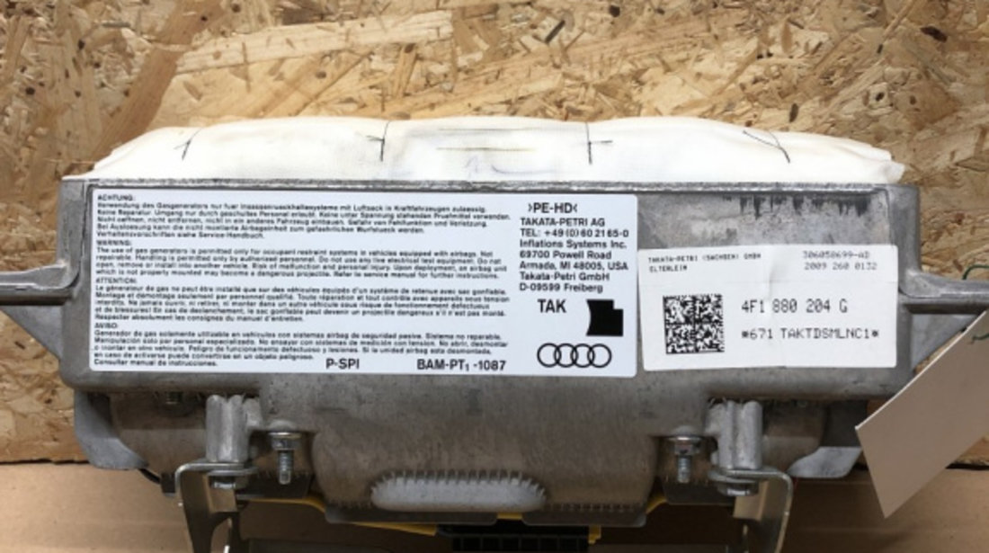 Airbag pasager Audi A6 4F facelift combi 2010 (4f1880204g)