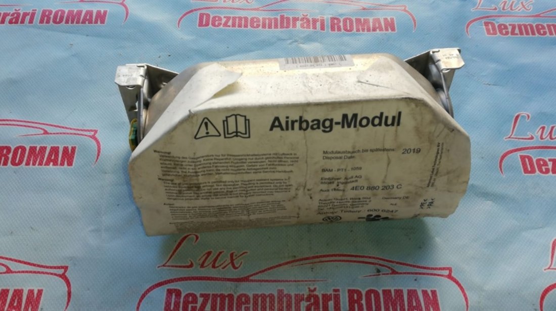 Airbag pasager audi a8 4e d3 4.0tdi 270cp cod ASE