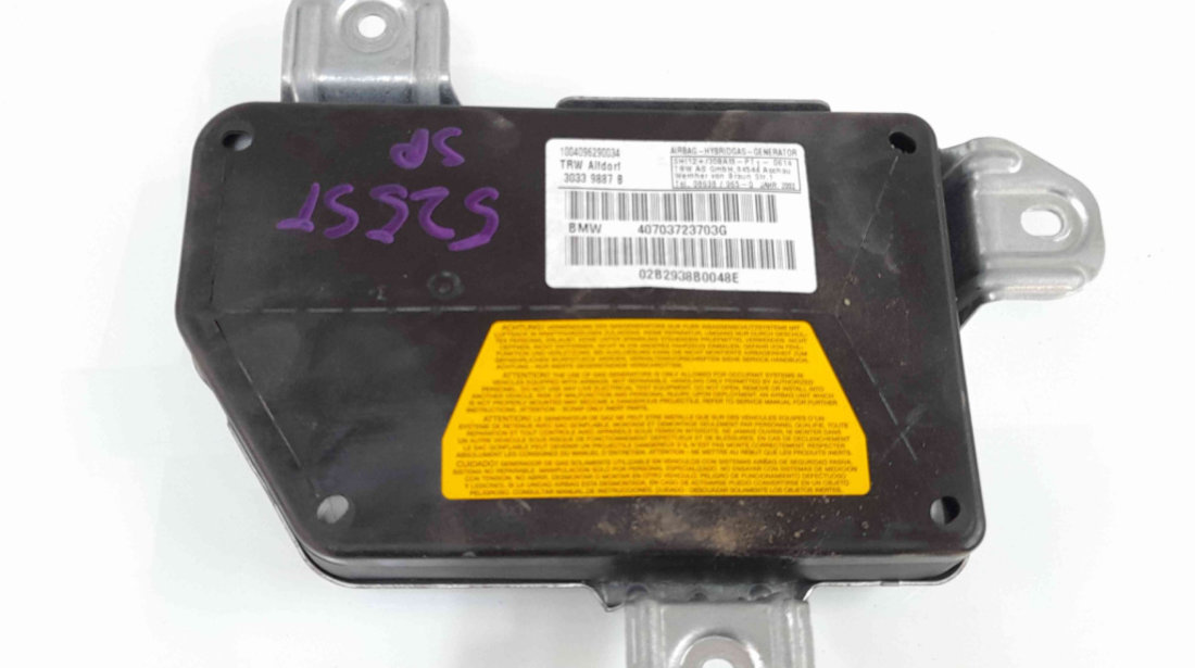 Airbag pasager Bmw 3 Coupe (E46) [Fabr 1999-2005] 40703723703G