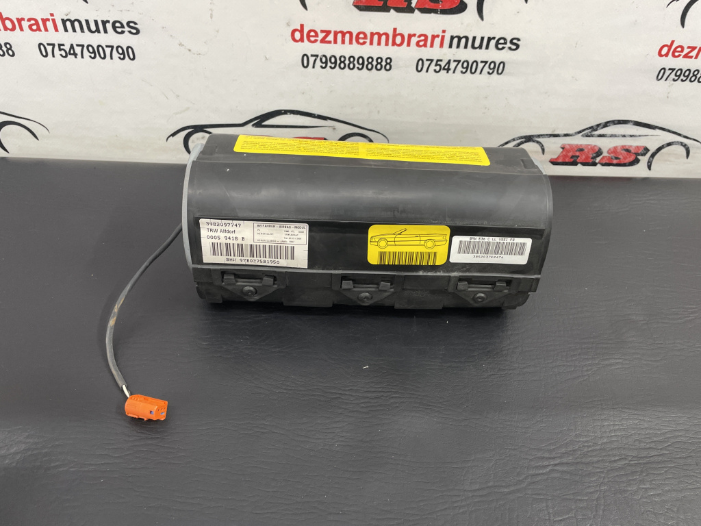 Airbag pasager BMW E36 328i Cabrio manual sedan 1997 (cod intern: 247819)