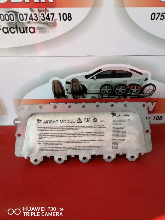 Airbag pasager BMW Seria 5 (2010-2017) [F10] 3.0 Motorina 2012