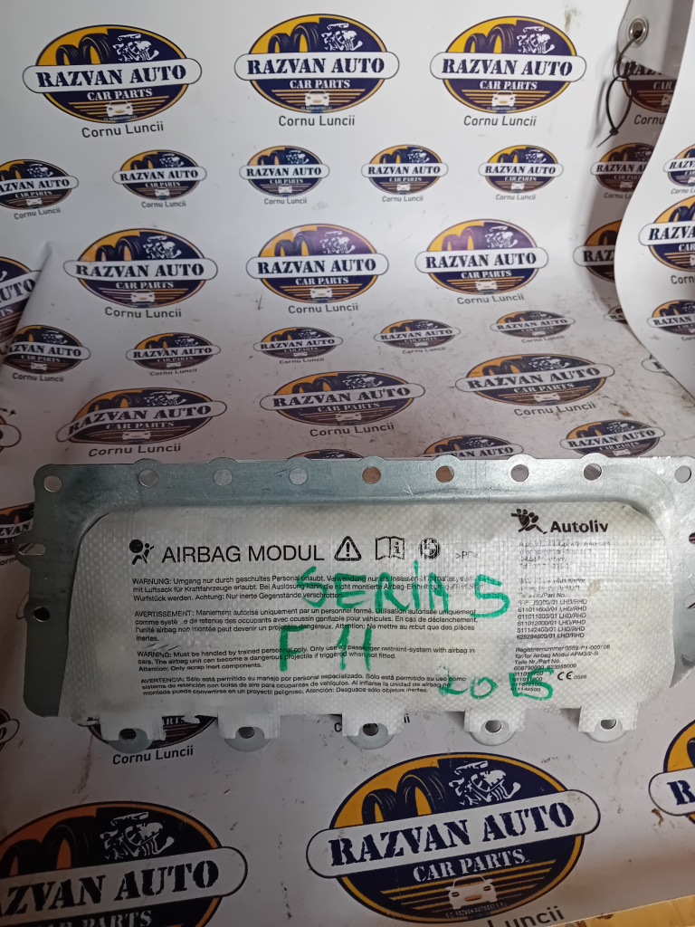 Airbag pasager BMW Seria 5 F11 2015, 611012001B