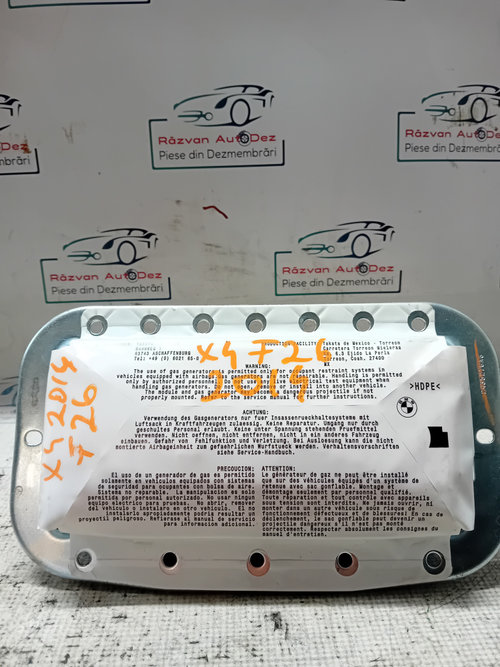 Airbag pasager BMW X4 F26 3.0 Motorina 2014, 2458327AF