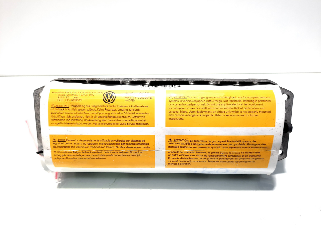 Airbag pasager, cod 1T0880204D, Vw Touran (1T1, 1T2) (id:515955)
