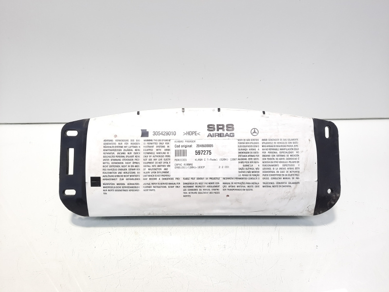 Airbag pasager, cod 2048600005, Mercedes Clasa C T-Model (S204) (id:597275)