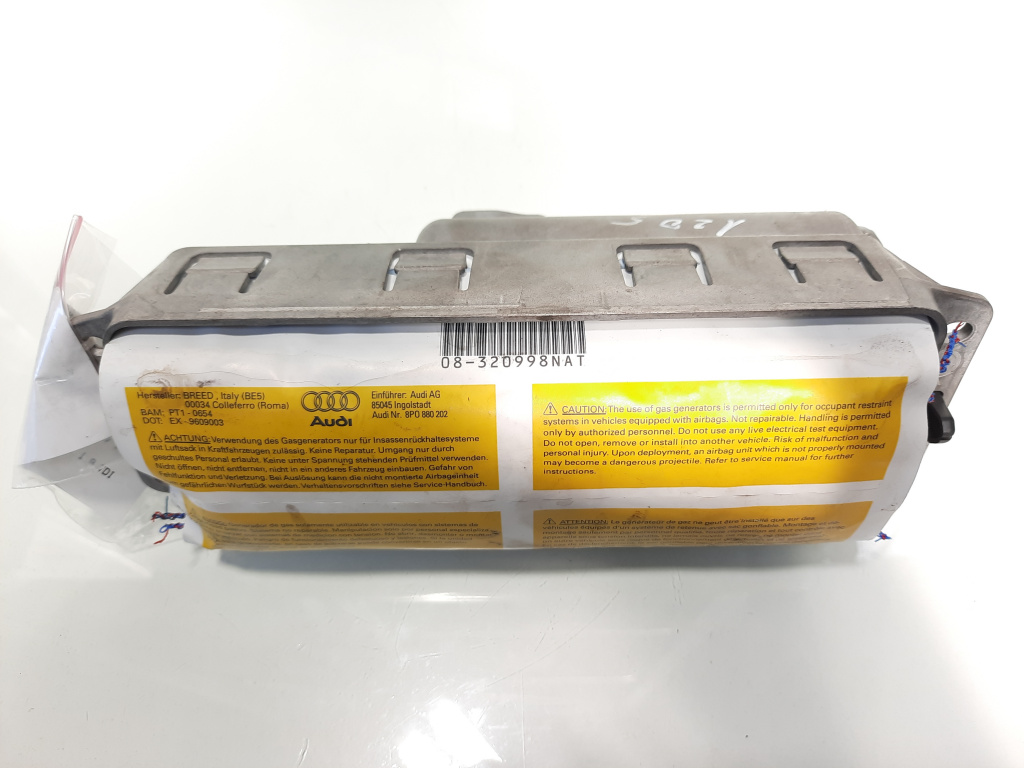 Airbag pasager, cod 8P0880202, Audi A3 Sportback (8PA) (id:490363)