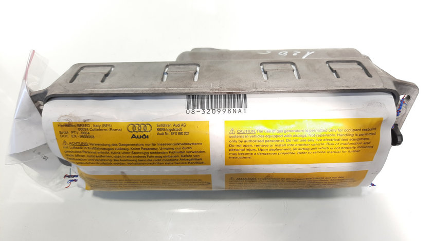 Airbag pasager, cod 8P0880202, Audi A3 Sportback (8PA) (id:490363)