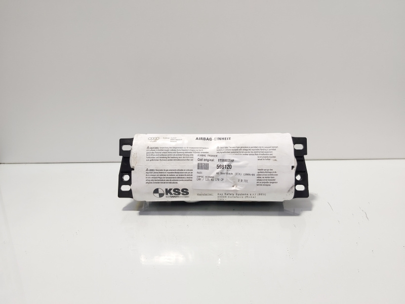 Airbag pasager, cod 8T0880204F, Audi A5 Sportback (8TA) (id:598120)