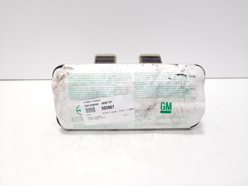 Airbag pasager, cod 90561101, Opel Astra G (idi:592867)