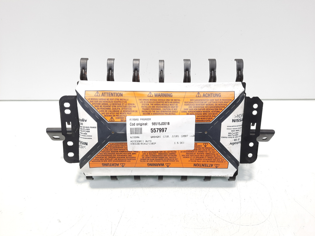 Airbag pasager, cod 98515JD01B, Nissan Qashqai (id:557997)