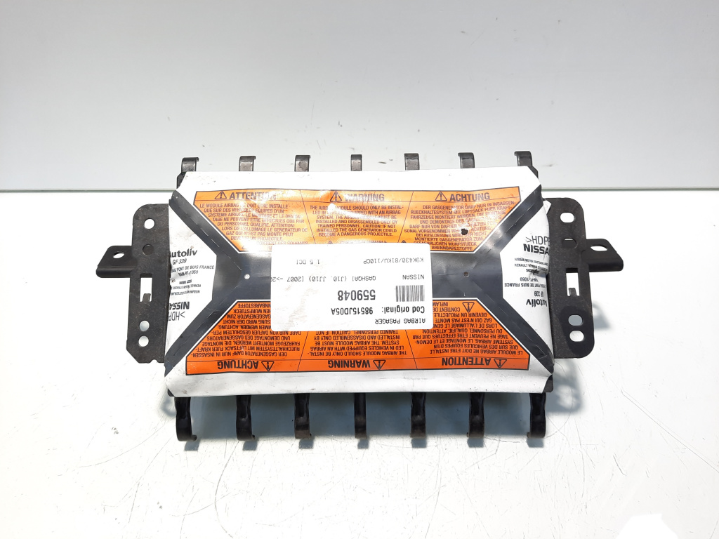 Airbag pasager, cod 98515JD05A, Nissan Qashqai (id:559048)