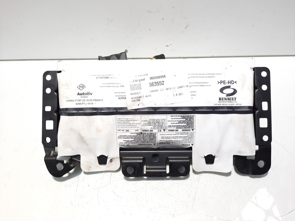 Airbag pasager, cod 985250695R, Renault Laguna 3 (id:563552)