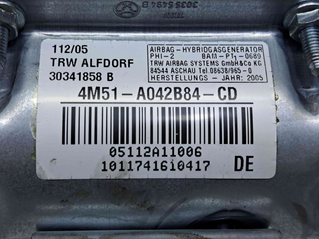 Airbag pasager Ford Focus 2 (DA) [Fabr 2004-2012] 4M51-A042B84-CD