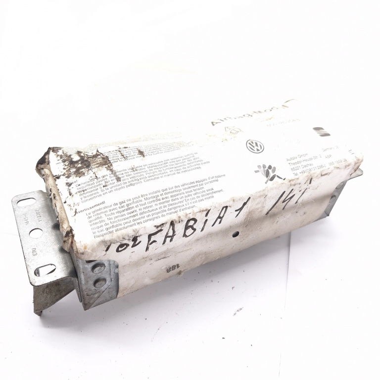 Airbag Pasager Frontal / Airbag Plansa Bord Skoda FABIA 1 1999 - 2007 6Q0880204B, 565165906F, 6Q0880204 B, 6Q0 880 204 B, 565165906, BAMPT10617, 002QMK03YSOU, VMUN92B9BPW, 49081312950, 1644C, 112302, 38436