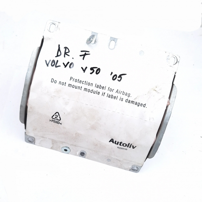 Airbag Pasager Frontal / Airbag Plansa Bord Volvo V50 (Mw) 2004-2012 602926100, 30615716, 601220700B, Bampt11068, 601994300 Autoliv