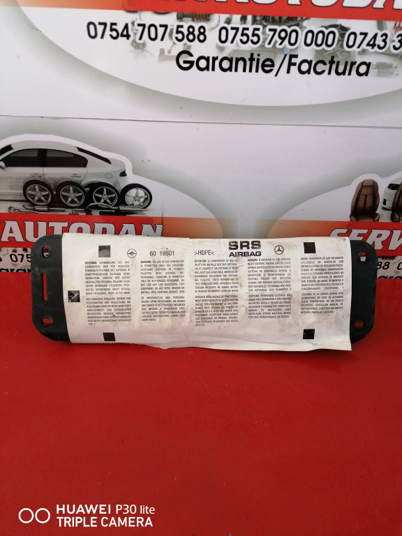 Airbag pasager Mercedes-Benz A-Class (1997-2004) [W168] 1.7 Benzina 2007