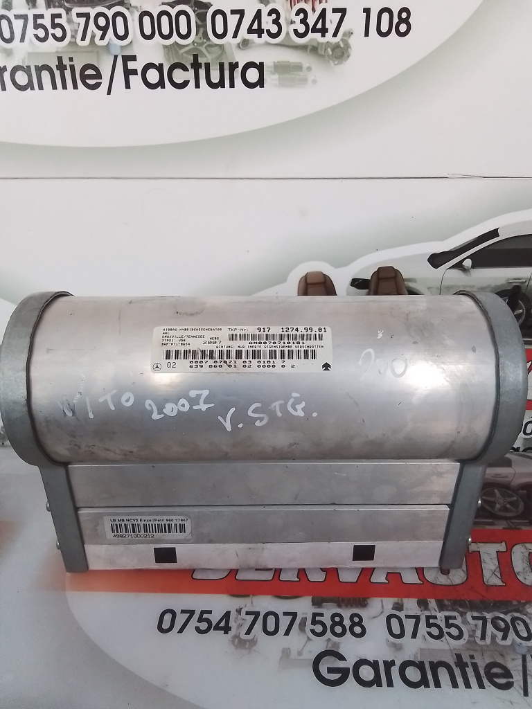 Airbag pasager Mercedes-Benz Vito (2003-2009) [W639] 2.2 Motorina 2007, 6398600102