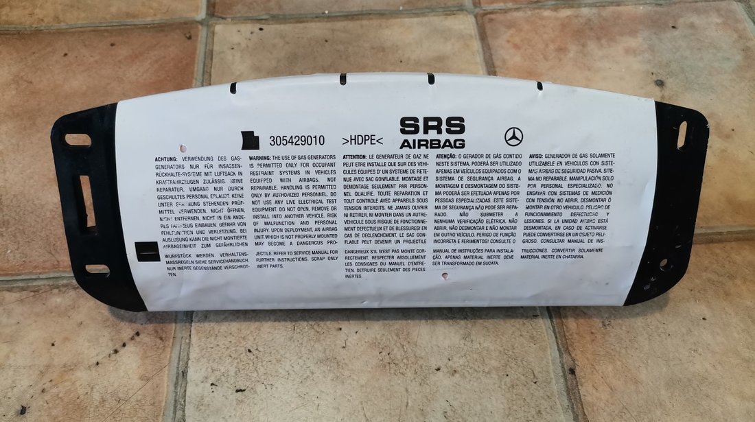 Airbag pasager Mercedes C-Class W204 (2007-2014) cod 305429010