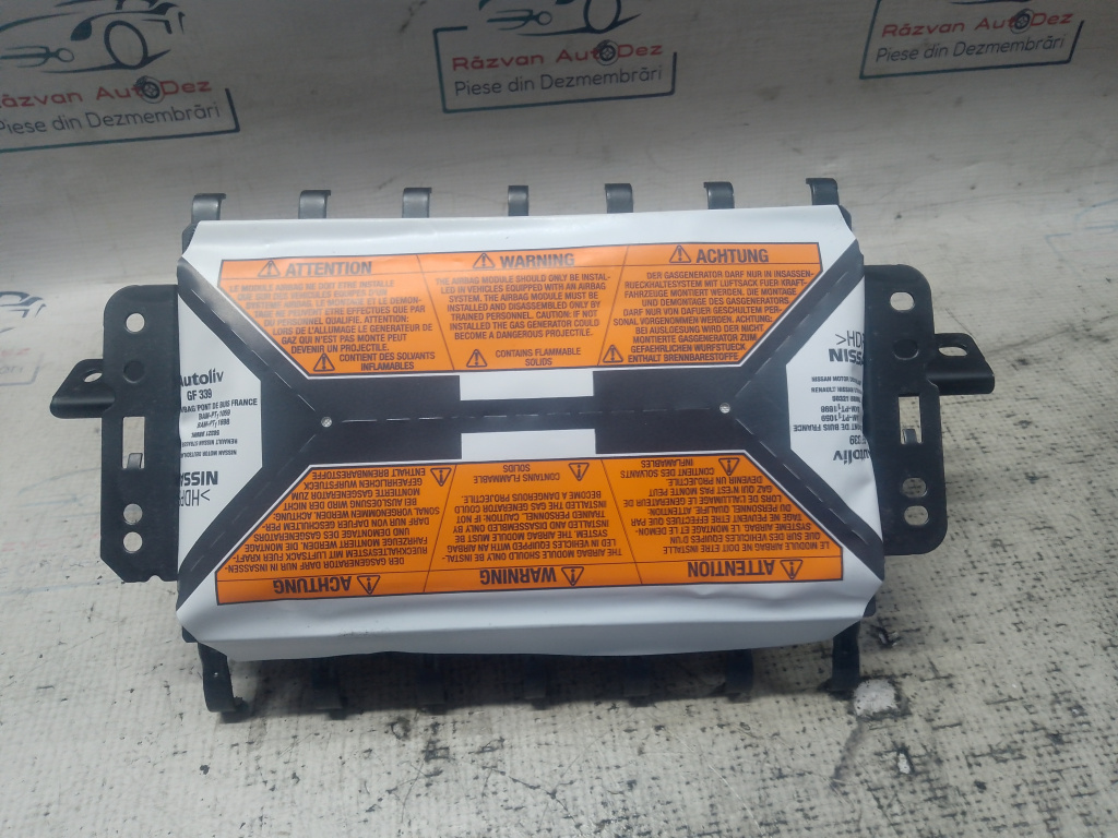 Airbag pasager Nissan Qashqai 1.6 Motorina 2012, 98515JD01B / 620285300AD