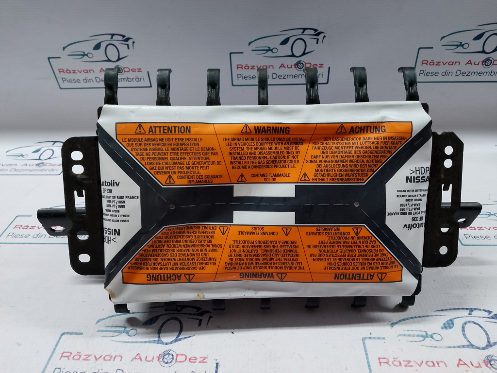 Airbag pasager Nissan Qashqai 2006, 98515JD01B