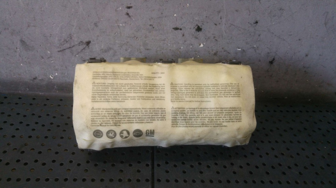 Airbag pasager opel astra h a04 13168095