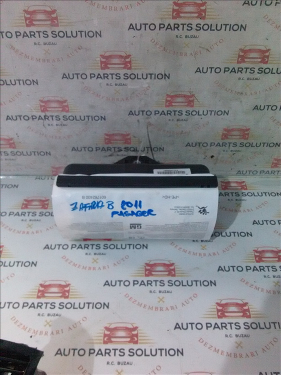 Airbag pasager OPEL ZAFIRA B 1.7 CDTI an fabr. 2011