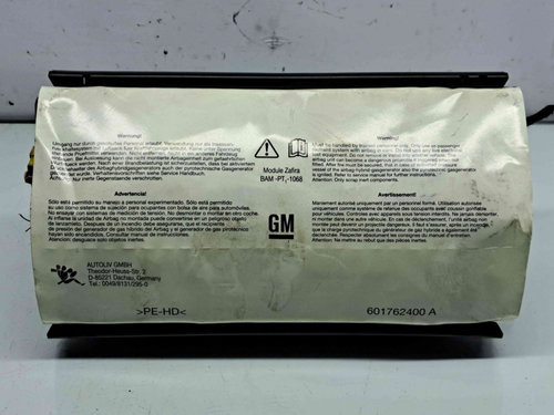 Airbag pasager Opel Zafira B (A05) [Fabr 2006-2011] 13111177