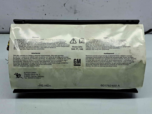 Airbag pasager Opel Zafira B (A05) [Fabr 2006-2011] 13111177
