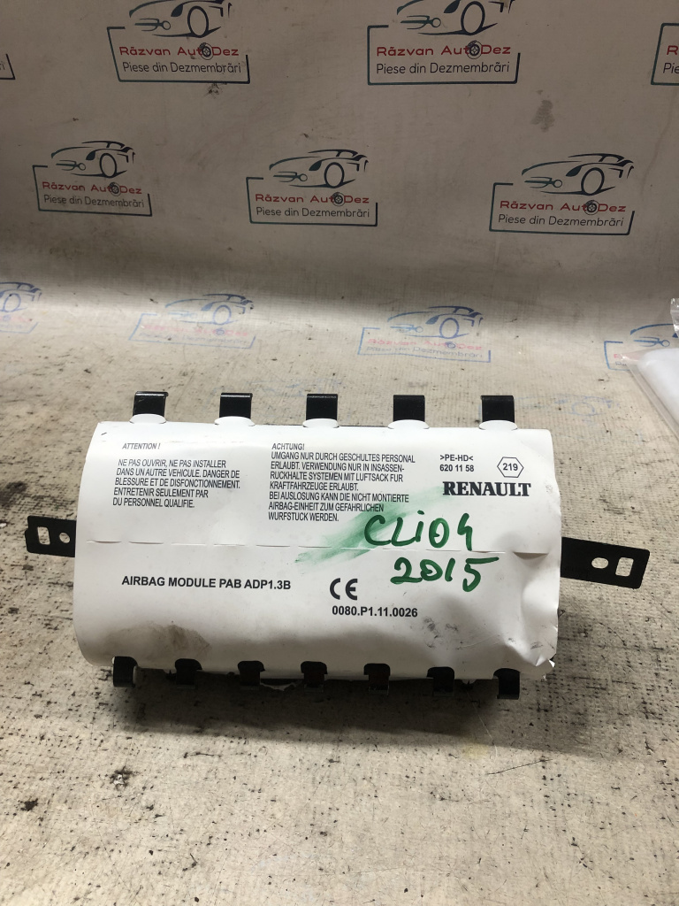 Airbag pasager Renault Clio 4 1.5 Motorina 2017, 985258554R
