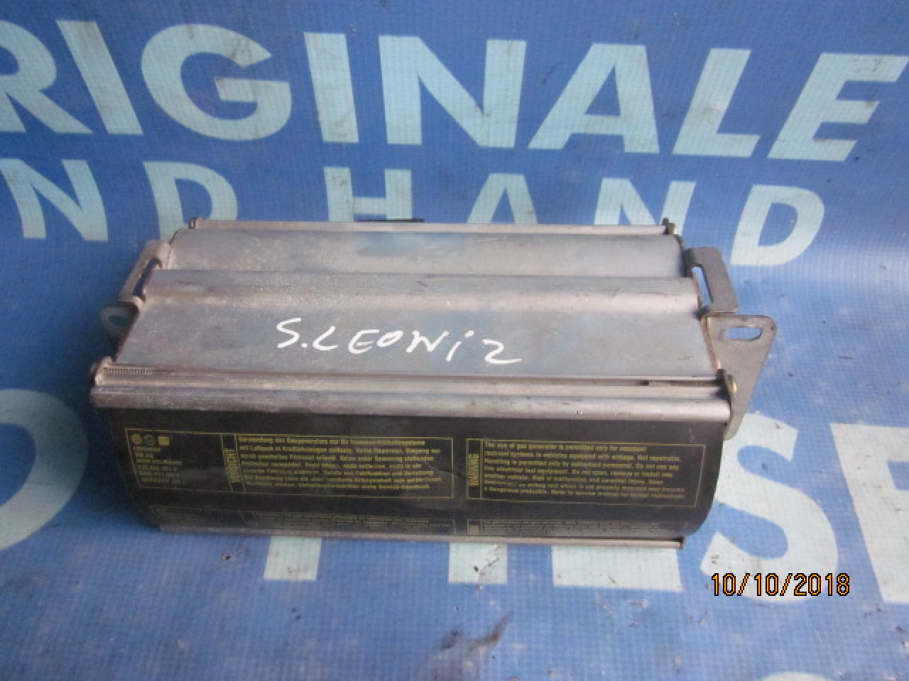 Airbag pasager Seat Leon; 1J0880204K