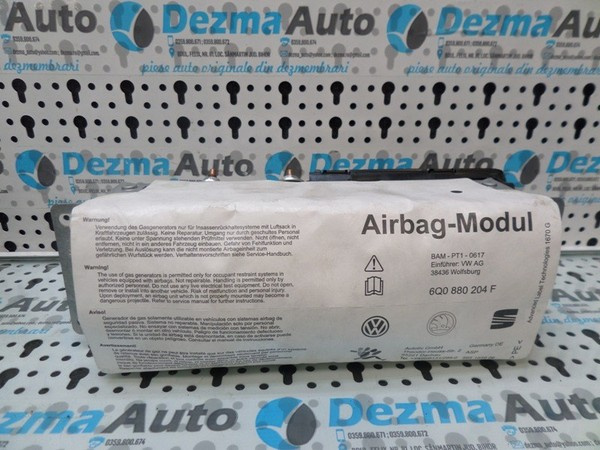 Airbag pasager Skoda Fabia 1 6Y2, 6Q0880204F (id:147997)