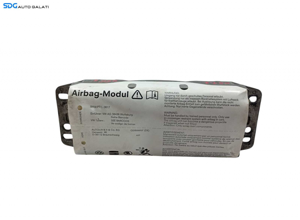 Airbag Pasager Skoda Octavia 2 2004 - 2013 Cod 1K0880204N [LC1087]
