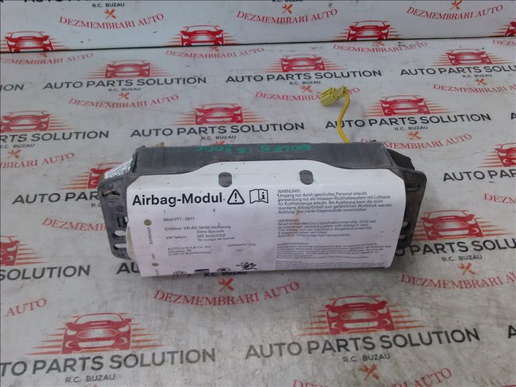 Airbag pasager VOLKSWAGEN GOLF 5 1.6 B an fabr. 2006