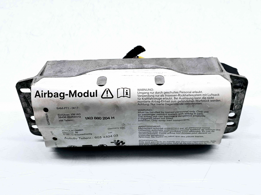 Airbag pasager Volkswagen Golf 5 Plus (5M1) [Fabr 2005-2008] 1K0880204H