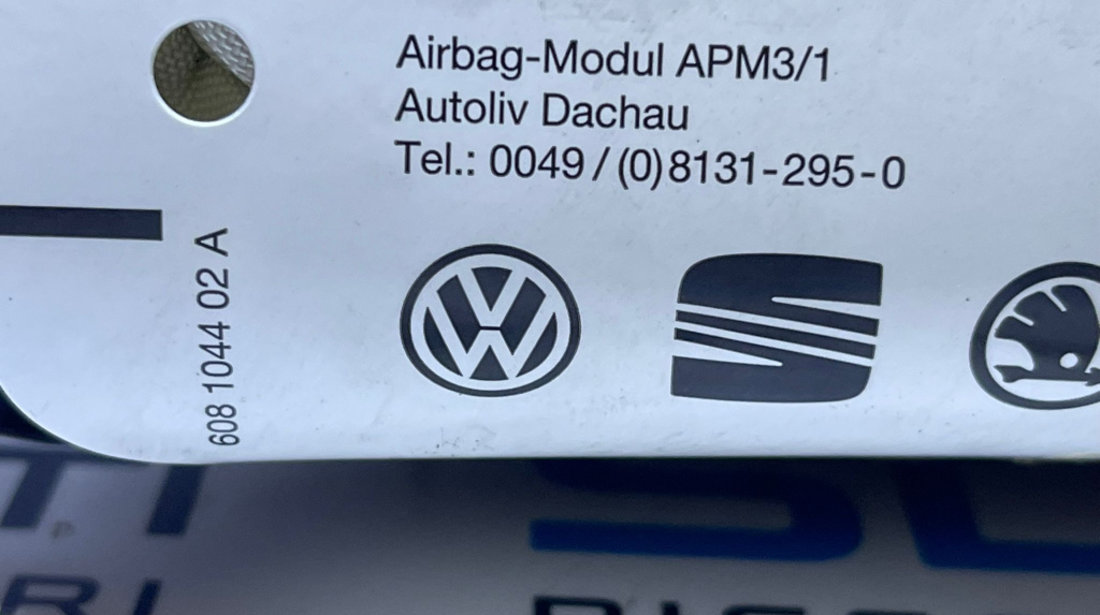 Airbag Pasager Volkswagen Jetta 3 2006 - 2011 Cod 608104402A