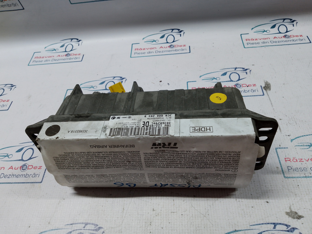 Airbag pasager Volkswagen Passat B6 2006, 3C0880204B
