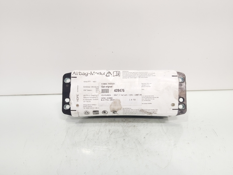 Airbag pasager, Vw Golf 5 Variant (1K5) (id:428476)
