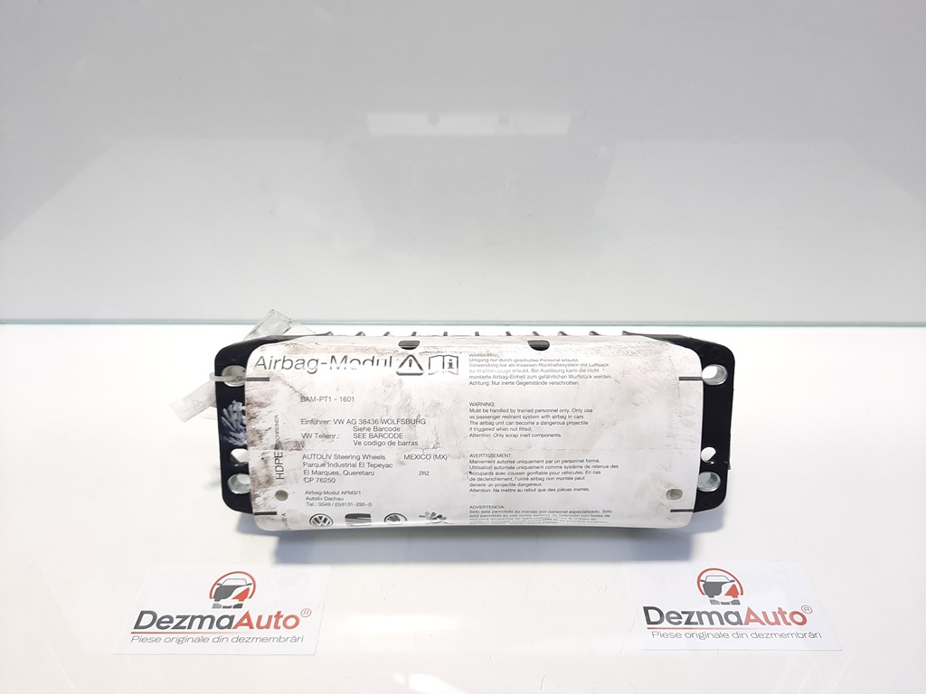 Airbag pasager, Vw Golf 6 Variant (AJ5) [Fabr 2009-2013] 2.0 tdi, CFH, 608104402A (id:433261)