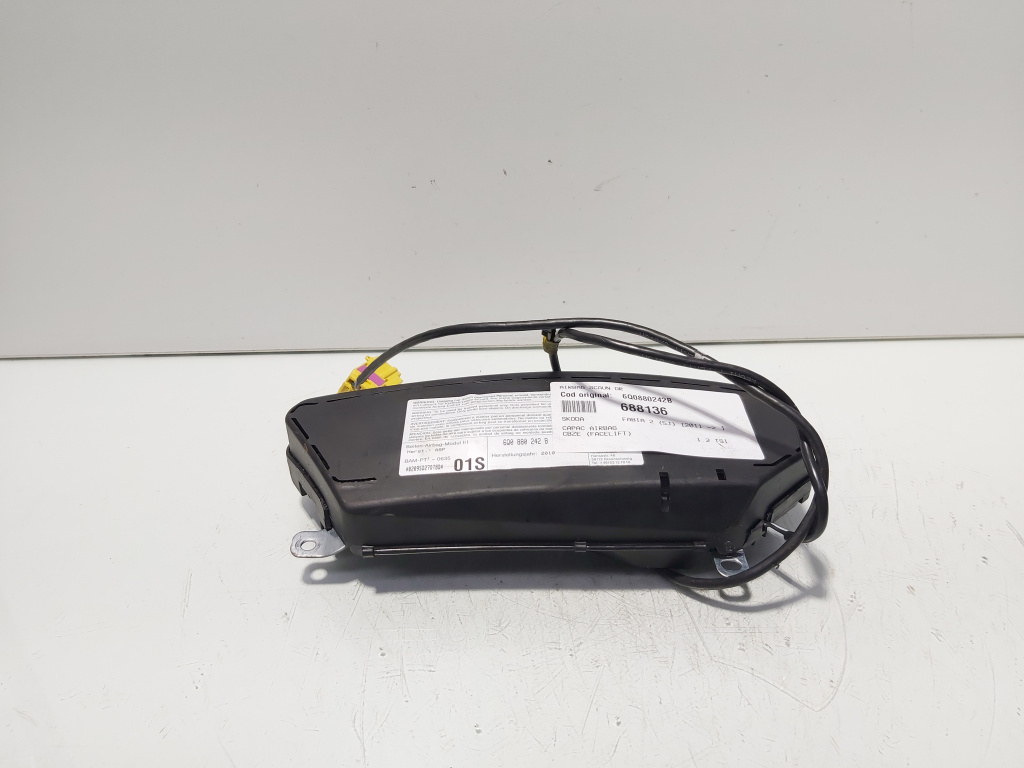 Airbag scaun dreapta, cod 6Q0880242B, Skoda Fabia 2 (5J, 542) (id:688136)