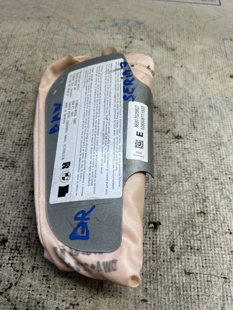 Airbag scaun dreapta fata BMW Seria 7 F01 2010, 86917025807