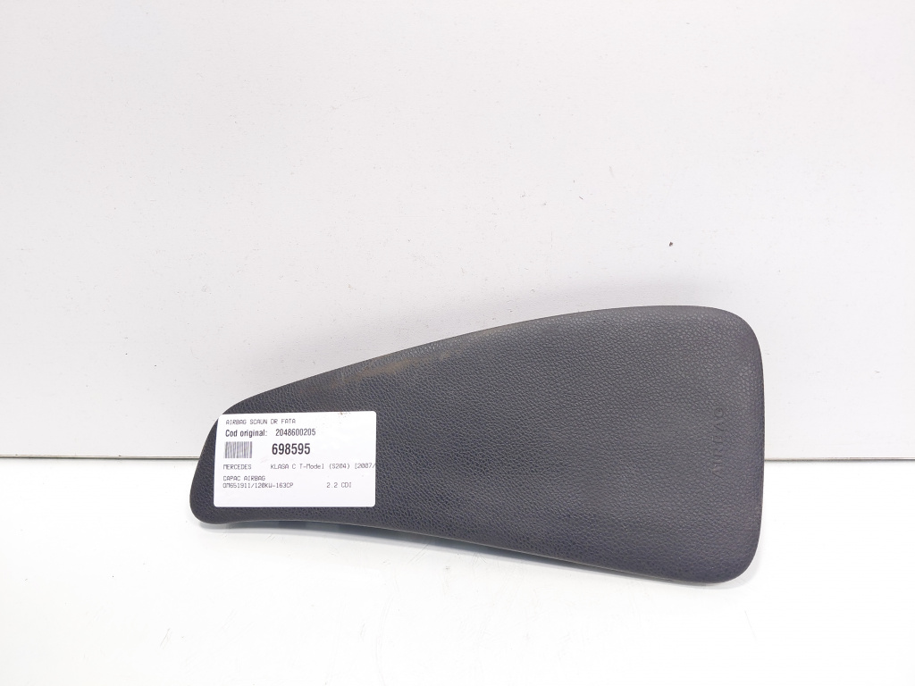 Airbag scaun dreapta fata, cod 2048600205, Mercedes Clasa C T-Model (S204) (id:698595)