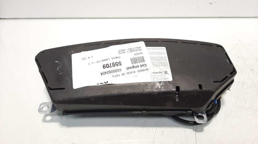 Airbag scaun dreapta fata, cod 6Q0880242A, Skoda Fabia 2 (5J, 542) (id:559709)