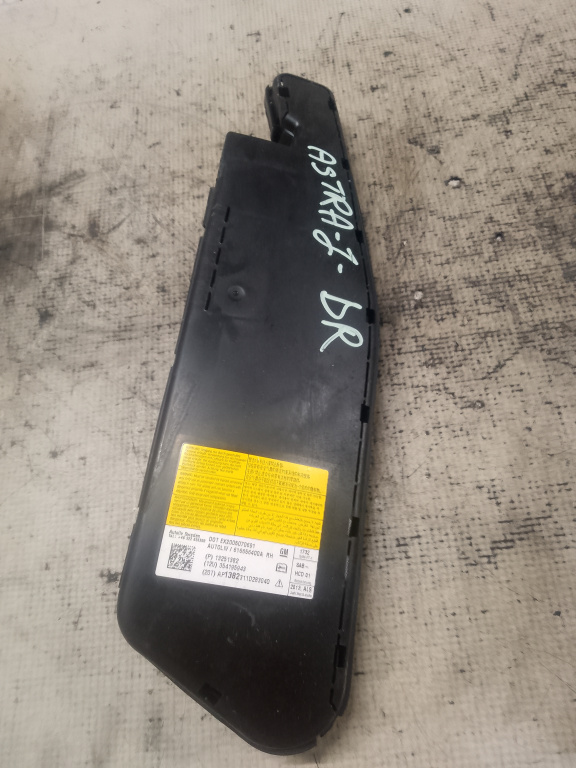 Airbag scaun dreapta fata Opel Astra J 2011, 13251382 / 354195943