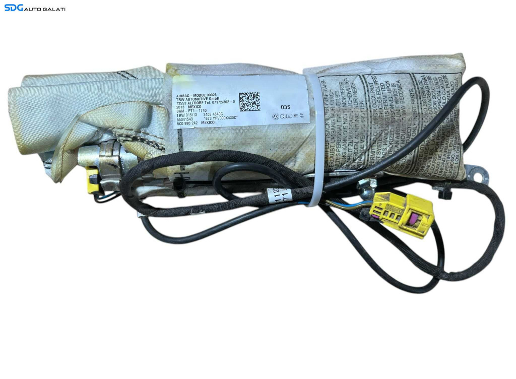 Airbag Scaun Dreapta Fata Pasager Volkswagen Jetta 4 2011 - 2018 Cod 5C0880242 [LR0524]