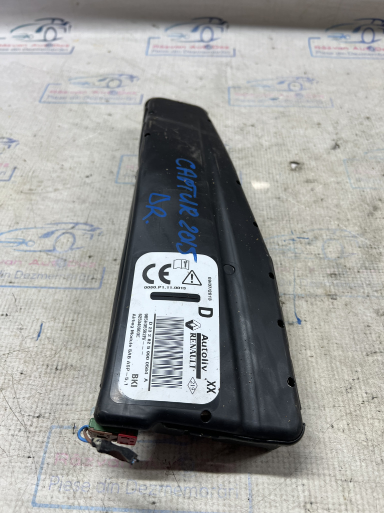 Airbag scaun dreapta fata Renault Captur 2015, 985H05592R