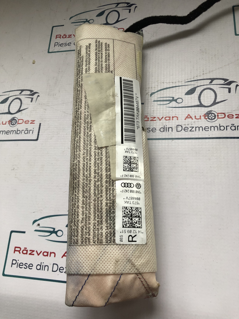 Airbag scaun dreapta fata Volkswagen Tiguan 2009, 5N0880242F