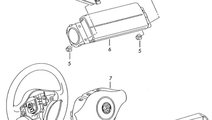 Airbag scaun dreapta Volkswagen Passat B5.5 berlin...