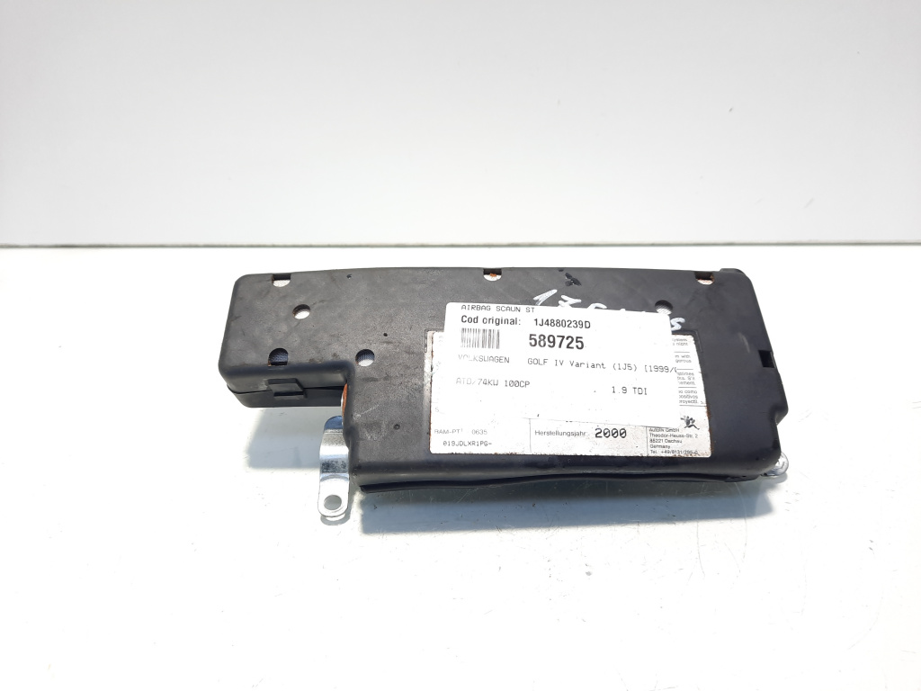 Airbag scaun stanga, cod 1J4880239D, VW Golf 4 Cabriolet (1E7) (idi:589725)