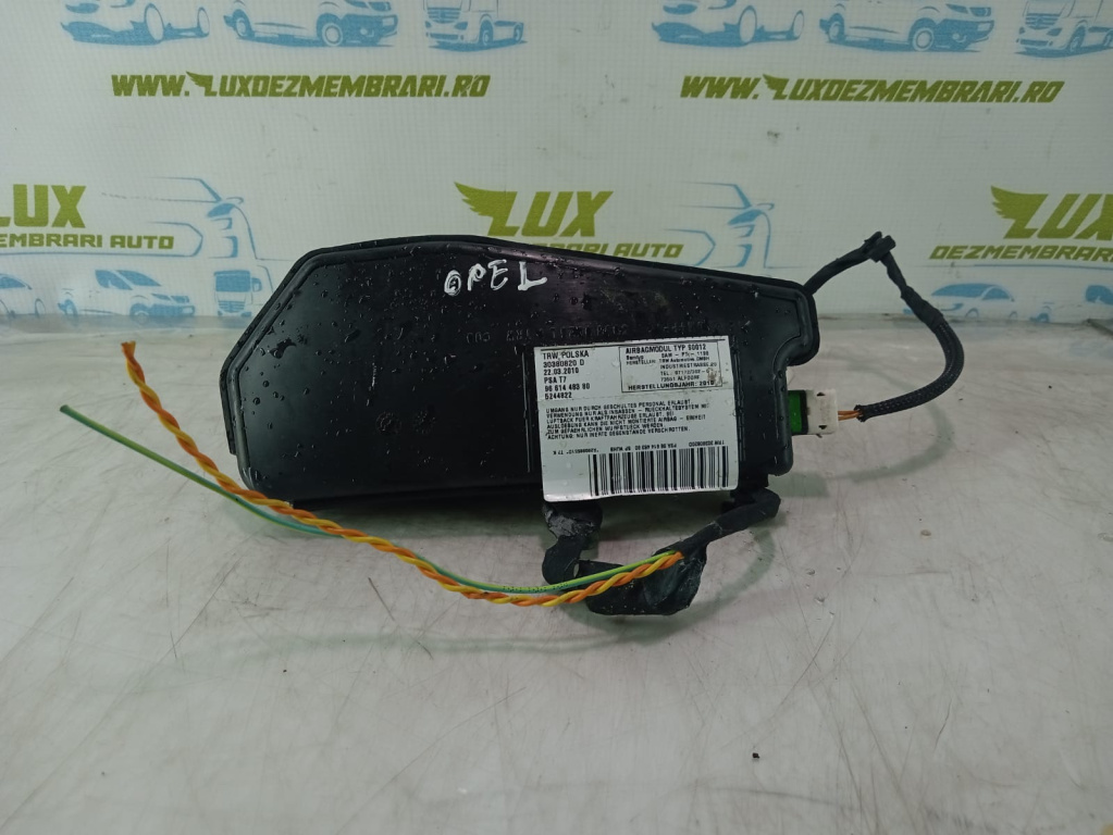 Airbag scaun stanga fata 9661448380 Peugeot 308 T7 [2007 - 2011]