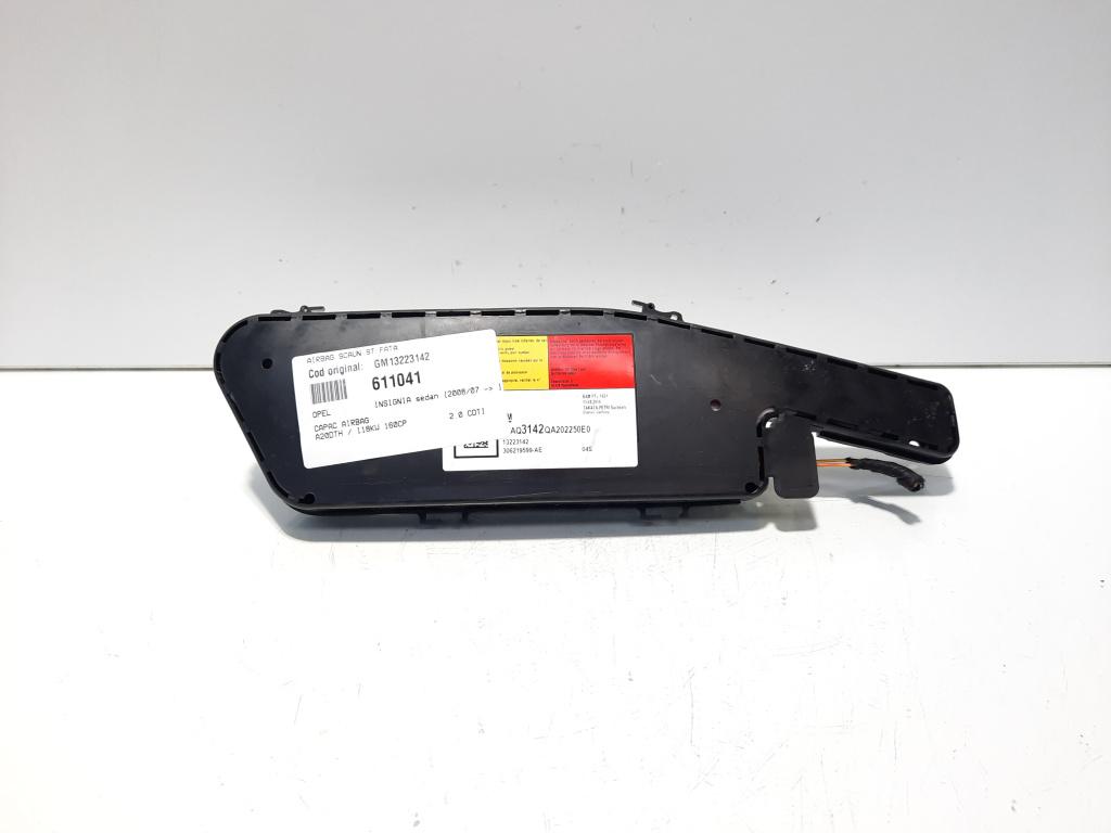Airbag scaun stanga fata, cod GM13223142, Opel Insignia A Sedan (id:611041)